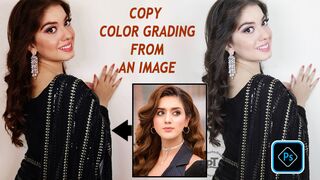 Copy Colors Grading From Any Image in Photoshop