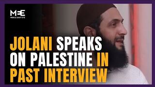 Past interview showing Syrian leader Jolani discussing Palestine goes viral