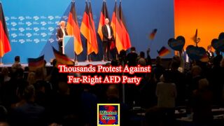 Tensions rise as thousands gather to protest against Germany's far-right AfD party