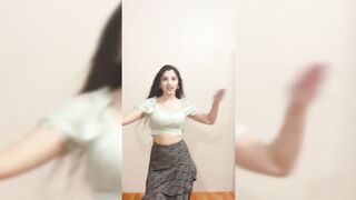 Indian Girl Akriti Paudel Dance