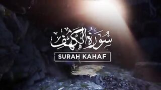 SURAH KAHAF in sweet sound for relexing in the world use the headsphone