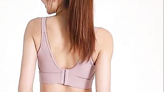 Sports Bras High Impact Push Up Bra Crop Top Fitness for Women