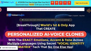 Voice Magik Review: Best AI Tool for Voice Cloning & TTS