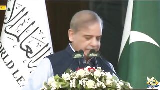 Shahbaz Sharif Amazing speech in Arabic language