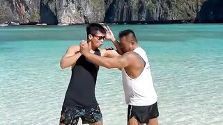 muay thai Thailand paradise beach