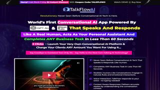 TalkFlow AI Review: Human-Like Conversational AI Tool