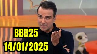 BBB 25 Terça-feira 14/01/2025