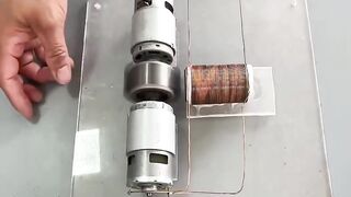 Self Running Free Energy Motor