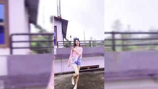 Indian Girl Akriti Paudel Dance