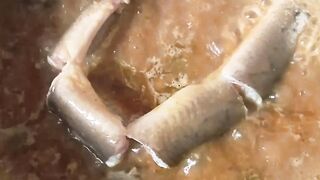 Snake fish cook karny ka tarika