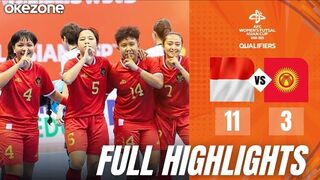 HIGHLIGHT_ INDONESIA (11) Vs (3) KYRGYZSTAN _ AFC WOMENS FUTSAL ASIAN CUP 2025