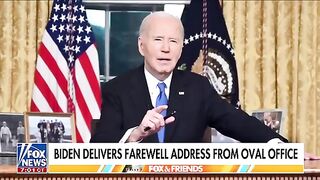 'Worst farewell speech in presidential history' Biden panned for 'bitter goodbye'