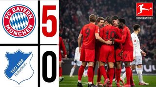 Bayern Munich 5-0 Hoffenheim _ Bundesliga 24_25 Match Highlights