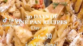 "One-Pan Creamy Chicken Pasta – Day 27 of 30 Days One-Pan Recipes"