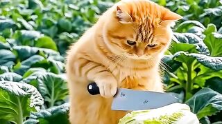 Cat cooking show 4