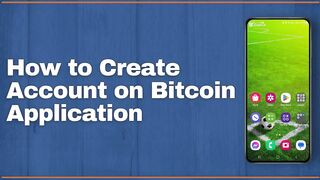 Bitcoin Application Signup Process