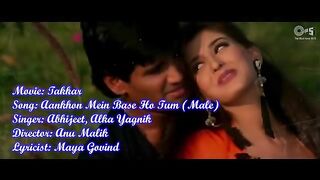 Aankhon_Mein_Base_Ho_Tum_Lyrical_-_Takkar___Sunil_Shetty,_Sonali_Bendre___Abhijeet,_Alka_Yagnik(360p).mp4