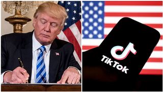 Trump says he'll issue an executive order Monday delaying U.S. TikTok ban