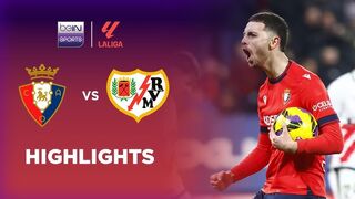 CA OSASUNA 1 - 1 RAYO VALLECANO