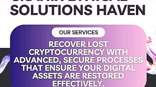 VISIT CRANIX ETHICAL SOLUTIONS HAVEN TO RECLAIM SCAMMED USDT