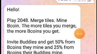Cryptocurrency Mining B-Coin 2048 App Airdrop Guide