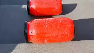 Satisfying Red glass Bottles