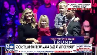 'With liberty and justice for all' Trump grandkids recite Pledge of Allegiance