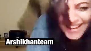 Arshi Khan Posing Sex with Her Friend