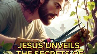 JESUS UNVEILS THE SECRETS OF A FRUITFUL LIFE #jesus #gospel #motivation