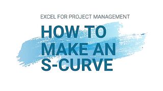 Creating an S-Curve Chart in MS Excel.