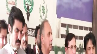 PTI's Press Conference Outside Parliament