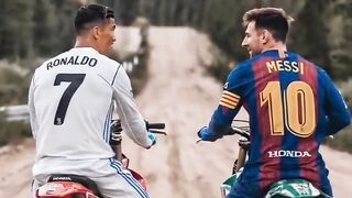 Messi et Christiano Ronaldo