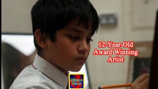 Meet the 12-year-old award-winning artist