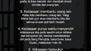 KEBIASAAN HIDUP LEBIH TENANG#quotes #motivsi #fyp