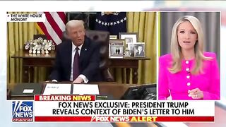 EXCLUSIVE Peter Doocy reveals text of Biden's letter to Trump