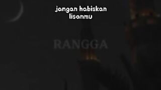 Jangan habiskan lisanmu untuk membicarakan aib orang lain