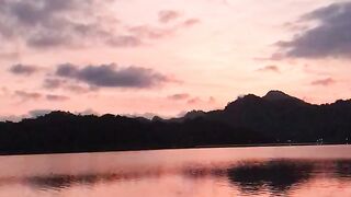 Sunset in Waduk Sermo