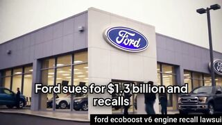 2025  Ford sues for $1.3 billion | recalls all of these vehicles V6 EcoBoost engine | Trend Tracker