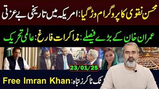 Free Imran Khan! International Movement -- Imran Riaz Khan VLOG -- 23 Jan 2025