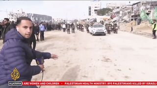 Hamad convoys reach gaza city square ahead of expected captive release