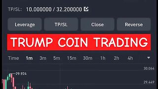 Trump Coin Trading