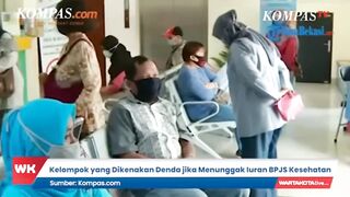 Kelompok yang di denda jika tidak membayar iuran bpjs