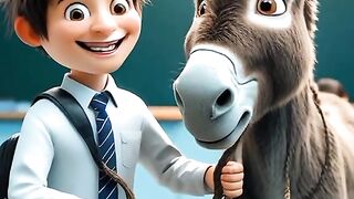 Donkey or A Human. Funny clip