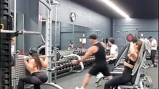 watch reaction people in gym