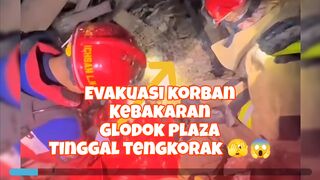 Korban LC hangus terbakar di Glodok plaza