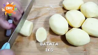 VOCÊ VAI ADORAR ESSA RECEITA COM BATATA E SALSICHA!