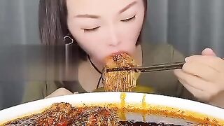 Chinese eat food