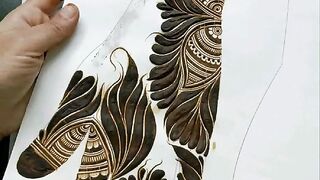 Mehndi design of