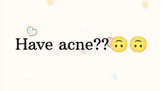 Best solution for acne treatment ????