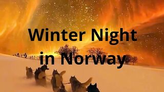 Winter Night in Norway